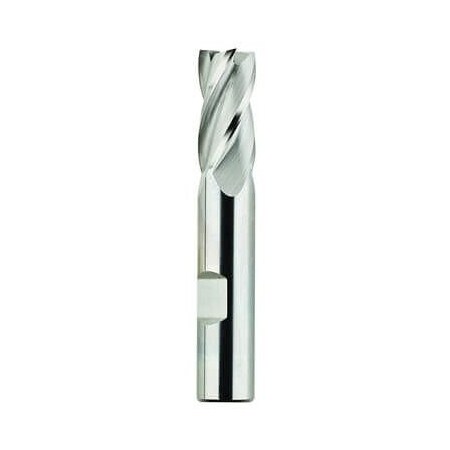 Morse Single End Mill, Center Cutting Regular Length, Series 5978, 14 Cutter Dia, 212 Overall Length 59205